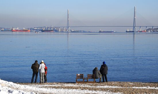 Отдых жителей Владивостока в новогодние каникулы