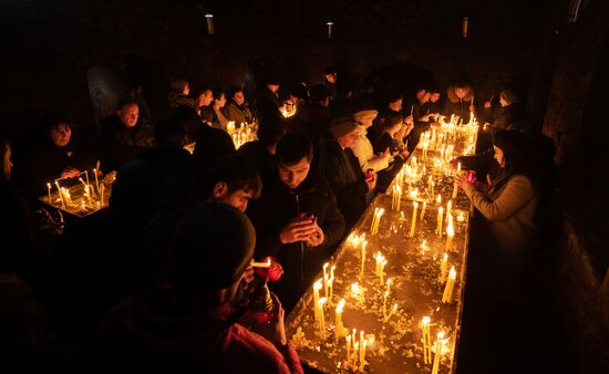 Рождественский сочельник в Армении