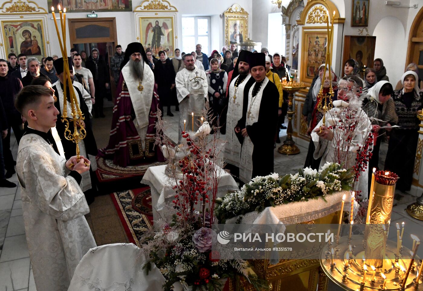 Празднование Рождества Христова в России 