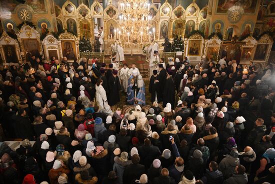 Празднование Рождества Христова в России