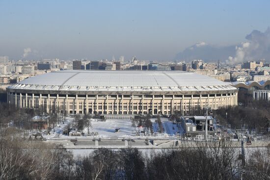 Морозы в Москве