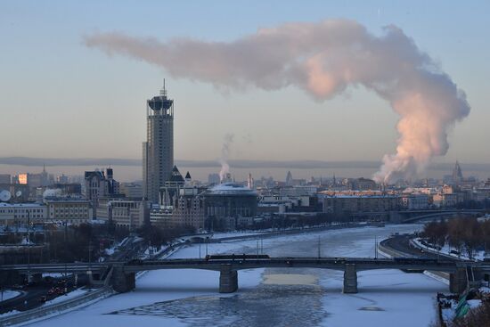 Морозы в Москве