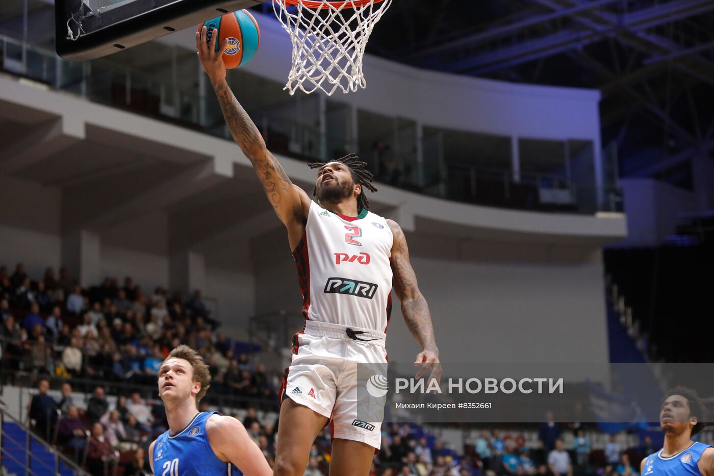Баскетбол. Единая лига ВТБ. Матч "Зенит" - "Локомотив-Кубань"