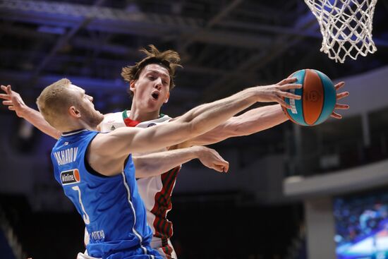 Баскетбол. Единая лига ВТБ. Матч "Зенит" - "Локомотив-Кубань" 