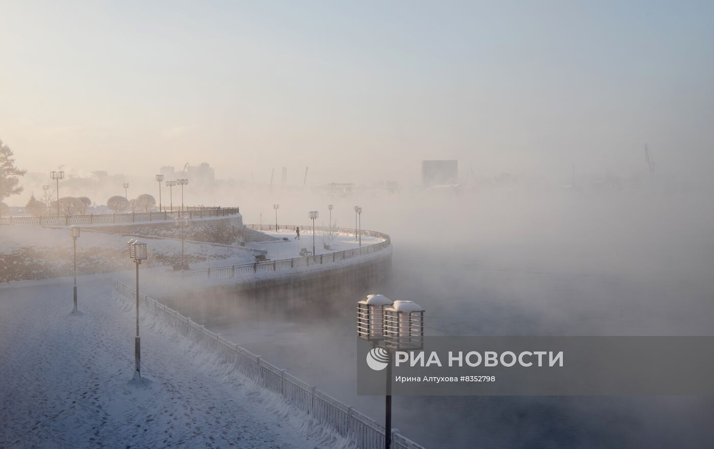 Зимний Иркутск