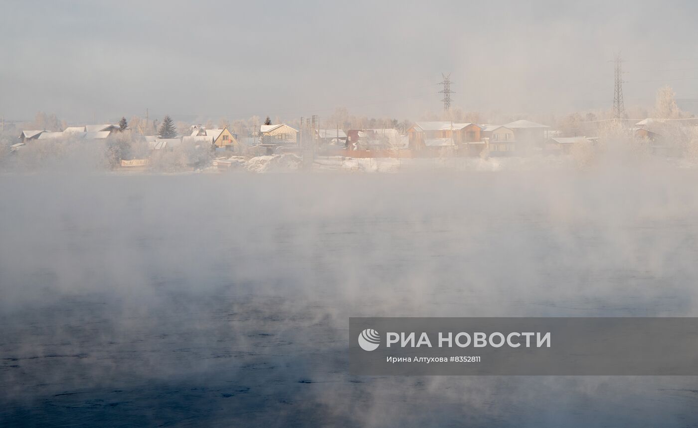 Зимний Иркутск