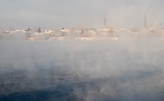 Зимний Иркутск