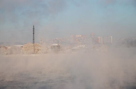 Зимний Иркутск