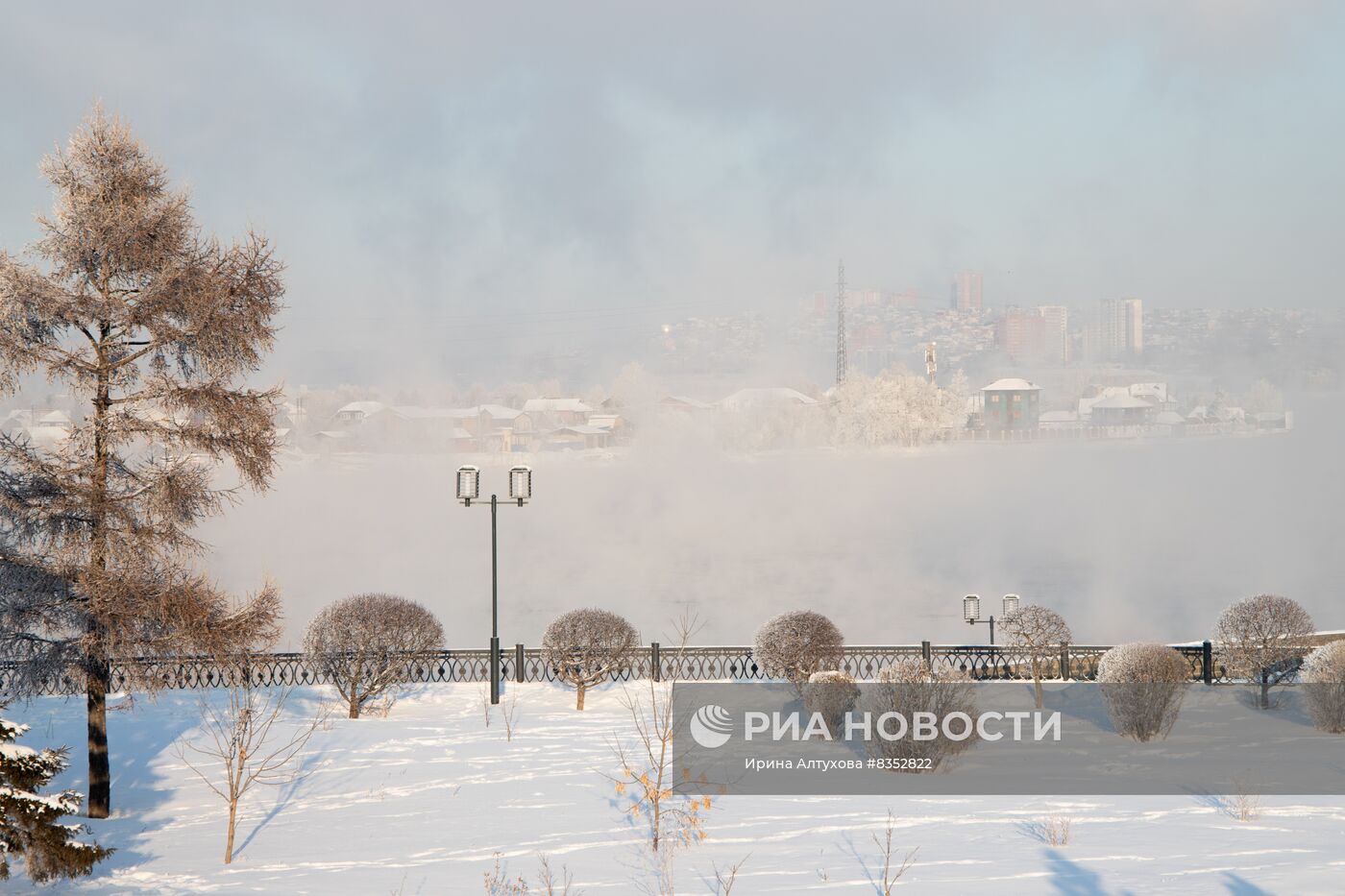 Зимний Иркутск