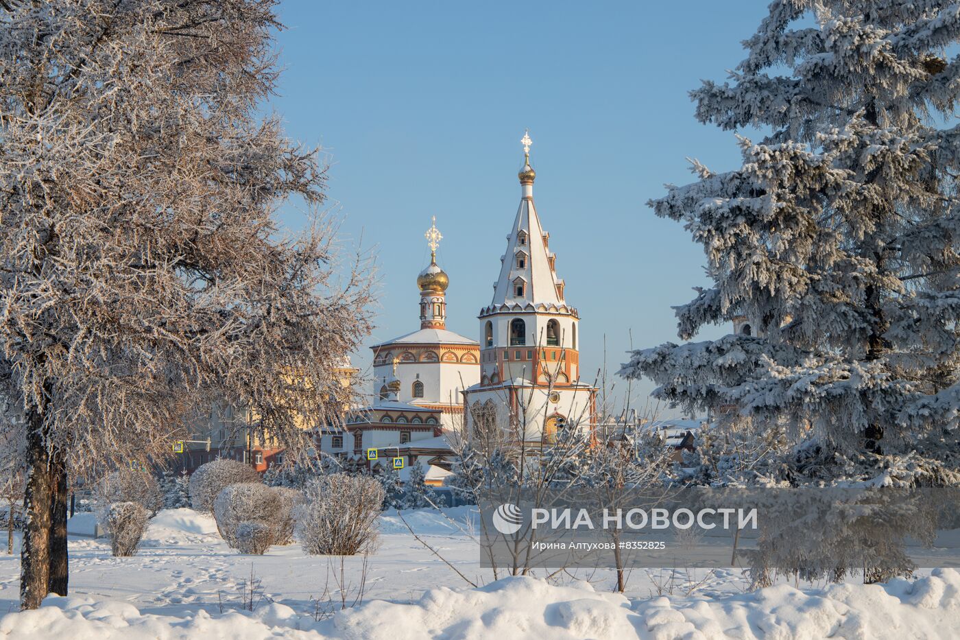 Зимний Иркутск