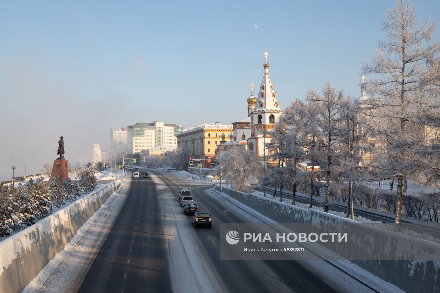 Зимний Иркутск