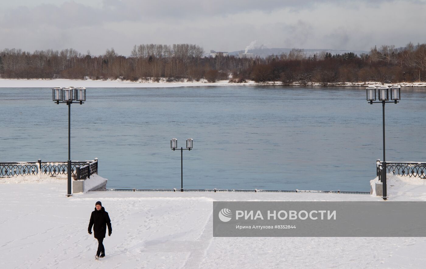 Зимний Иркутск