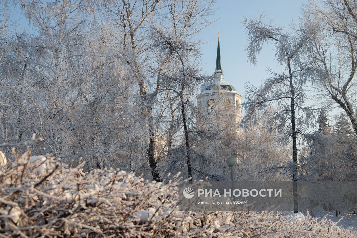 Зимний Иркутск