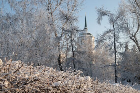 Зимний Иркутск