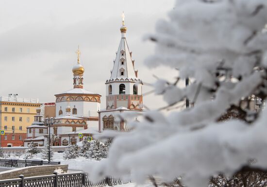 Зимний Иркутск