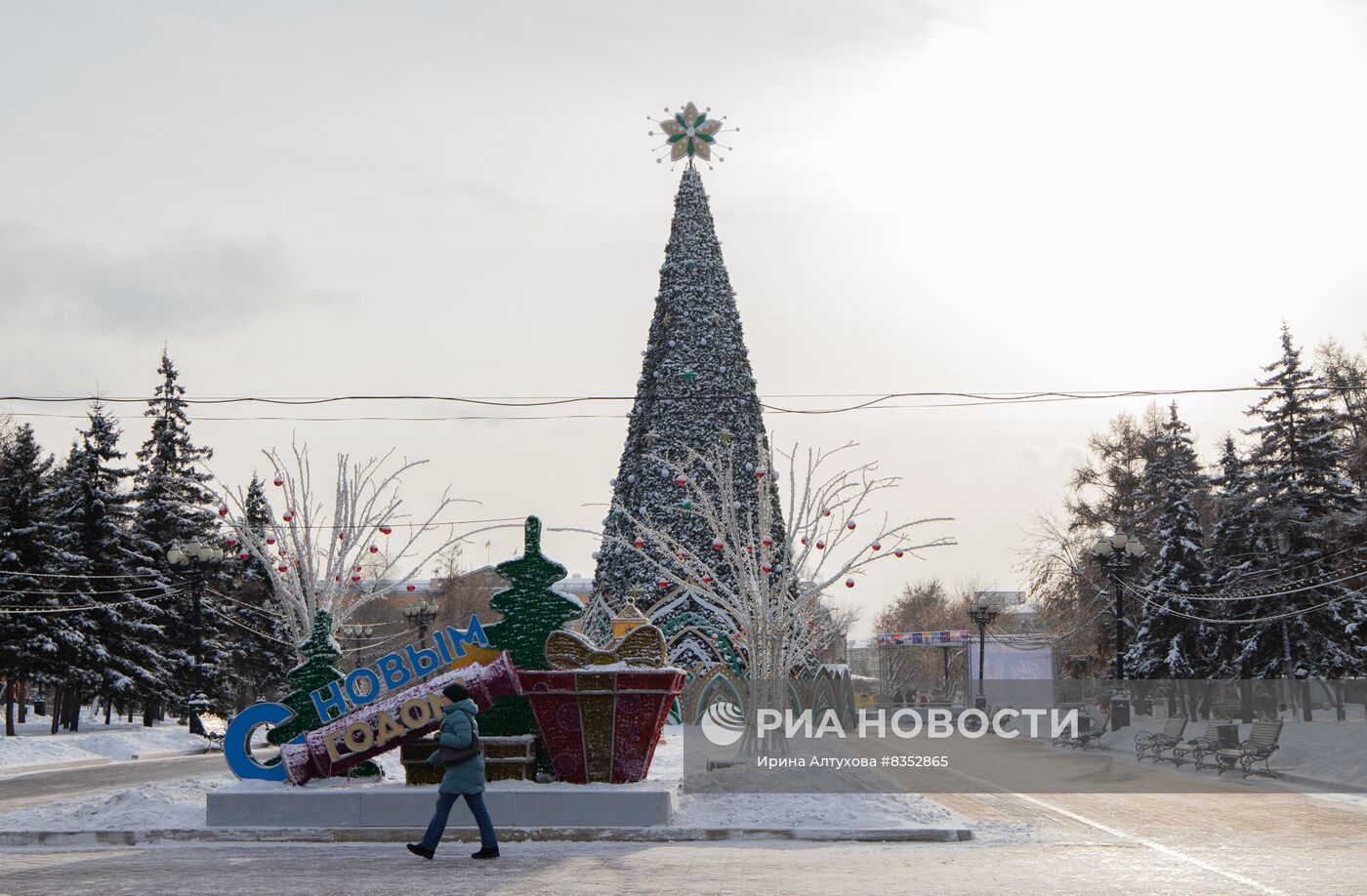 Зимний Иркутск