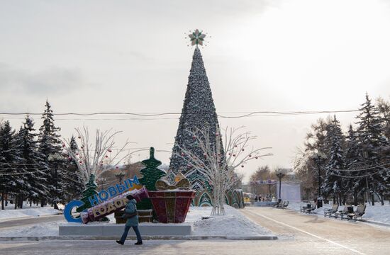 Зимний Иркутск