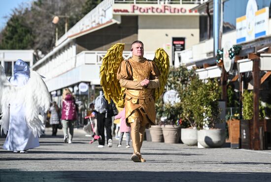 Зимние пляжи открылись в Сочи