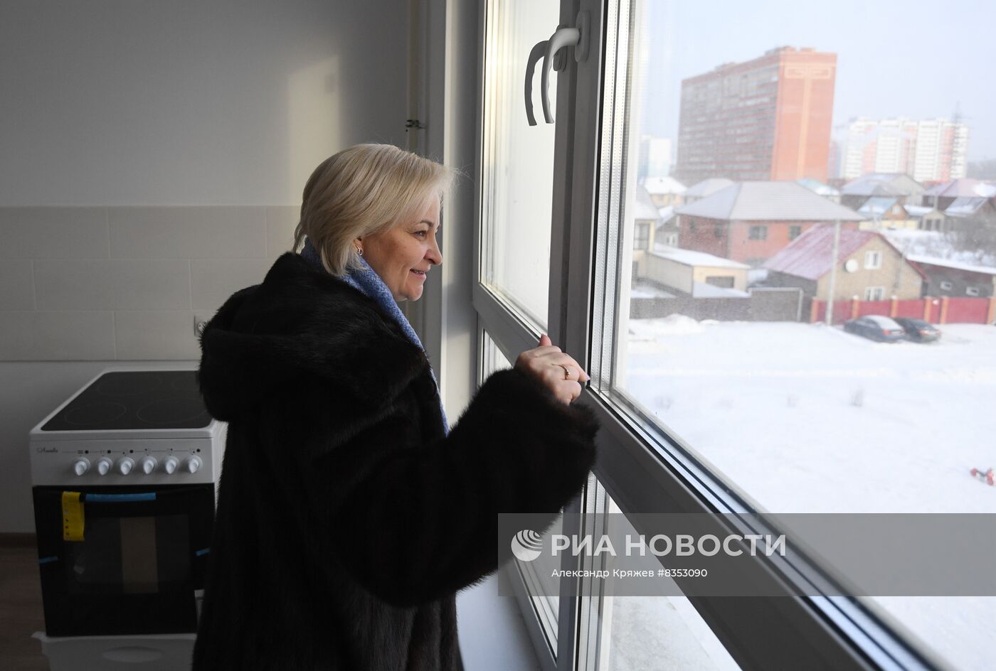 Вручение ключей от новых квартир в Новосибирске