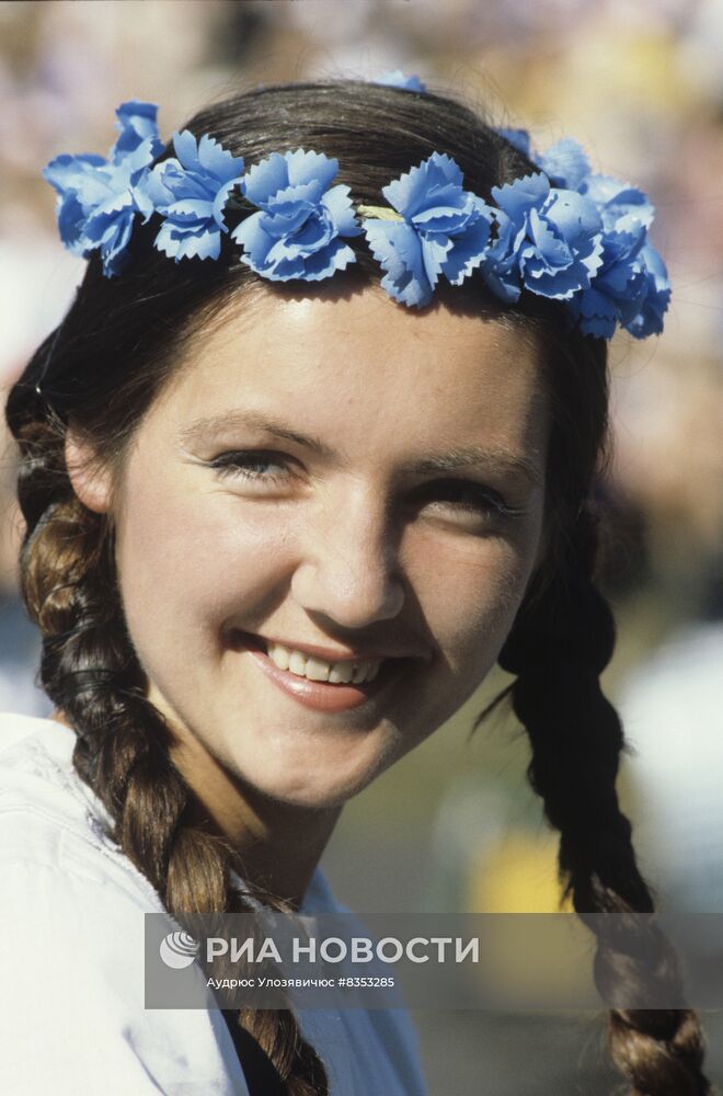 Праздник песни в Вильнюсе