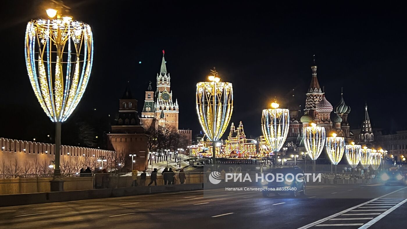 Новогодняя Москва.