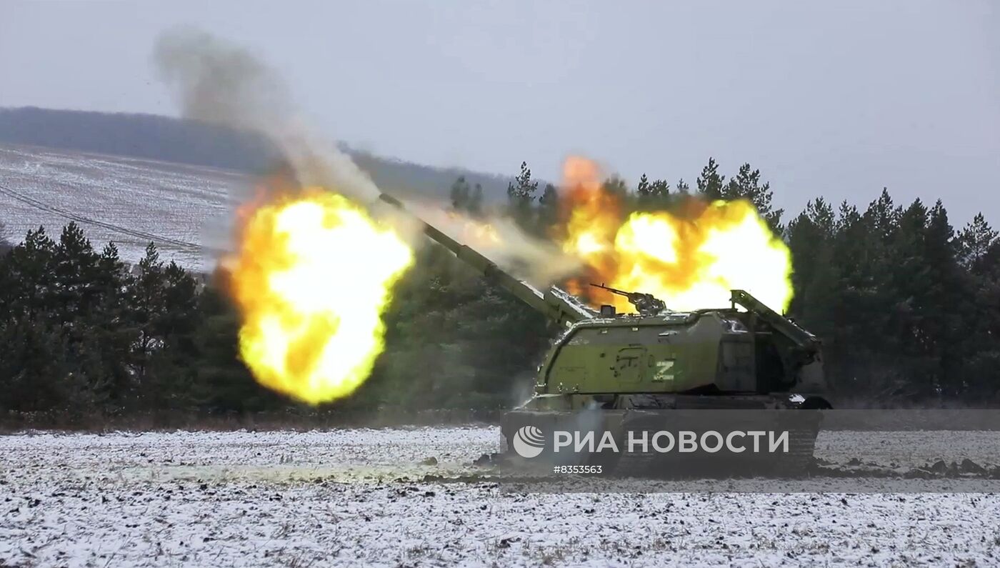 Мобилизованные поразили позиции ВСУ из модернизированных гаубиц "Мста"