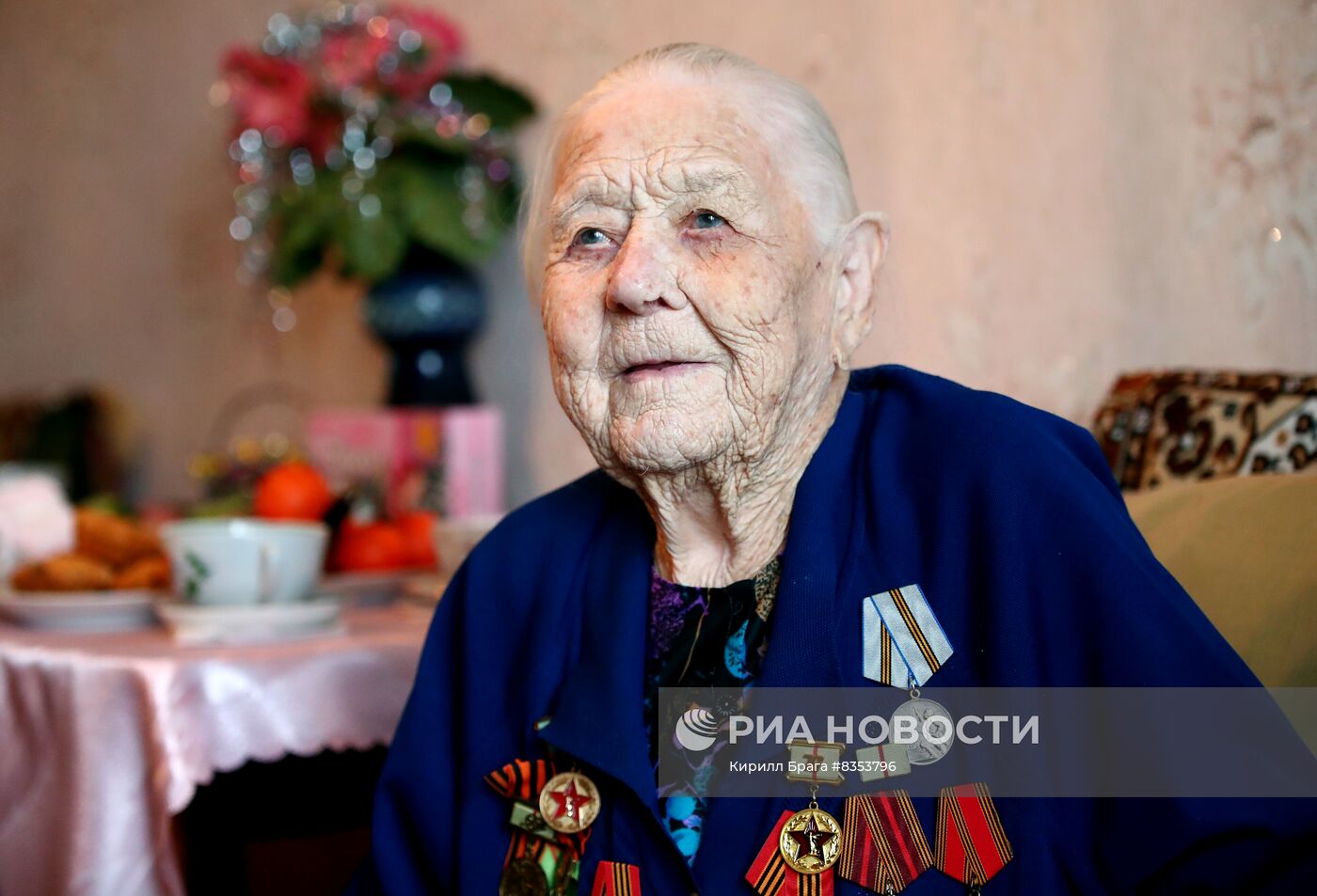 97-летняя участница Сталинградской битвы