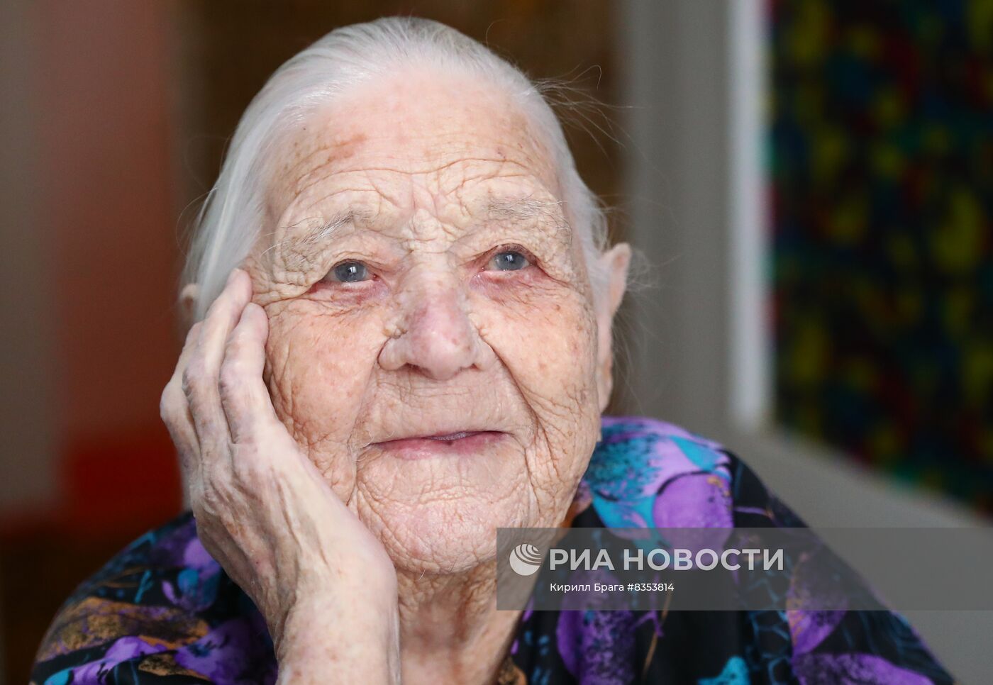 97-летняя участница Сталинградской битвы