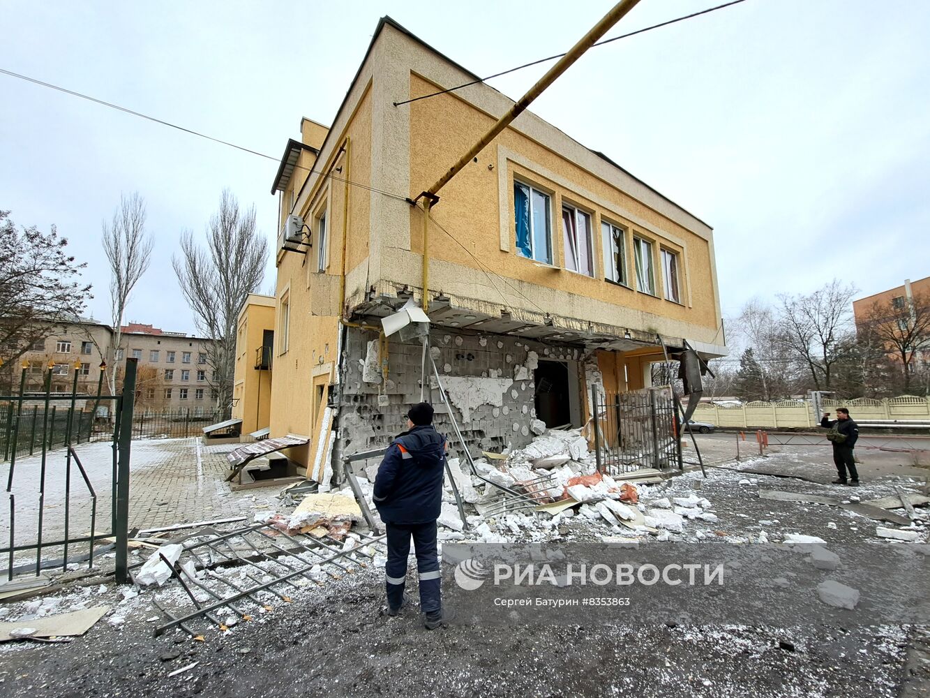 ВСУ обстреляли Донецк