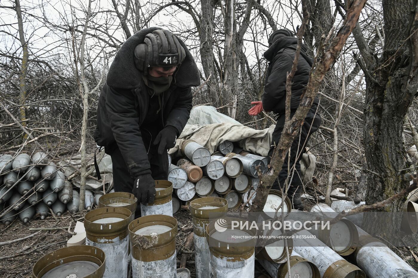 Работа танкистов в зоне СВО