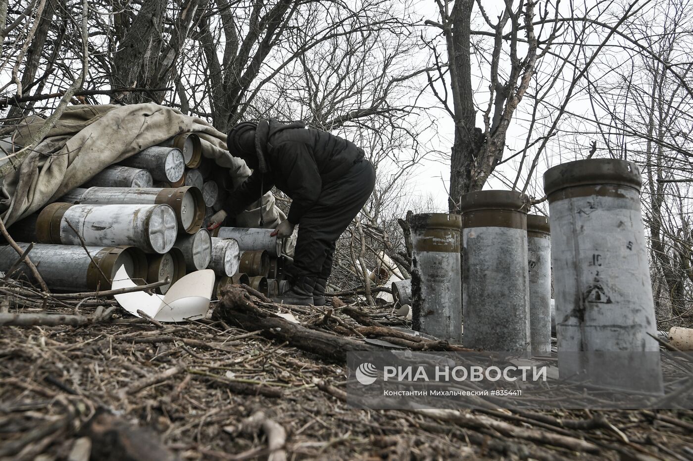 Работа танкистов в зоне СВО