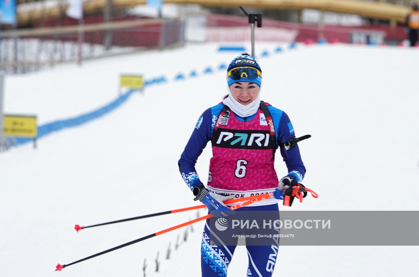 Биатлон. Чемпионат России. Женщины. Суперспринт