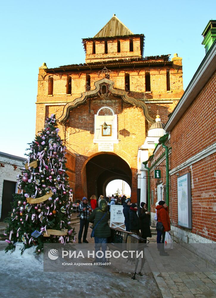Коломна в новогодние праздники