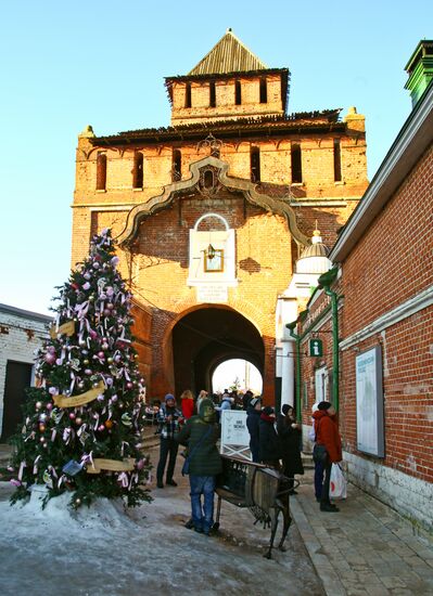 Коломна в новогодние праздники