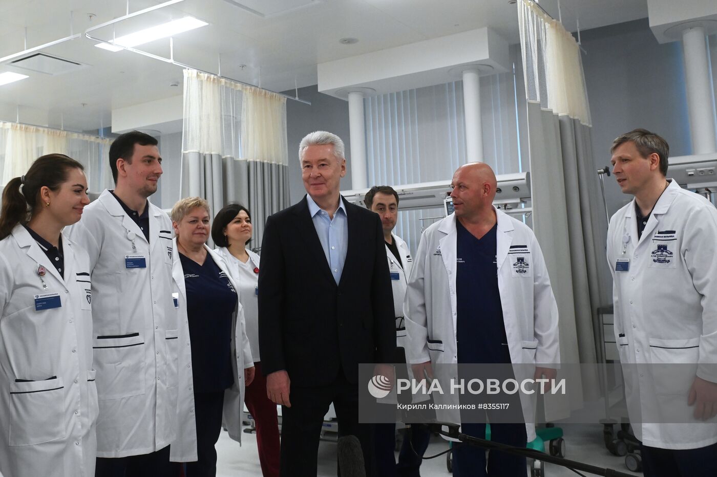 Скоропомощной стационарный комплекс на территории НИИ им. Склифосовского