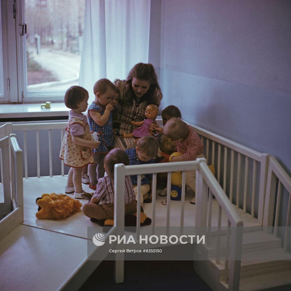 В детском саду при "Уралмаше"