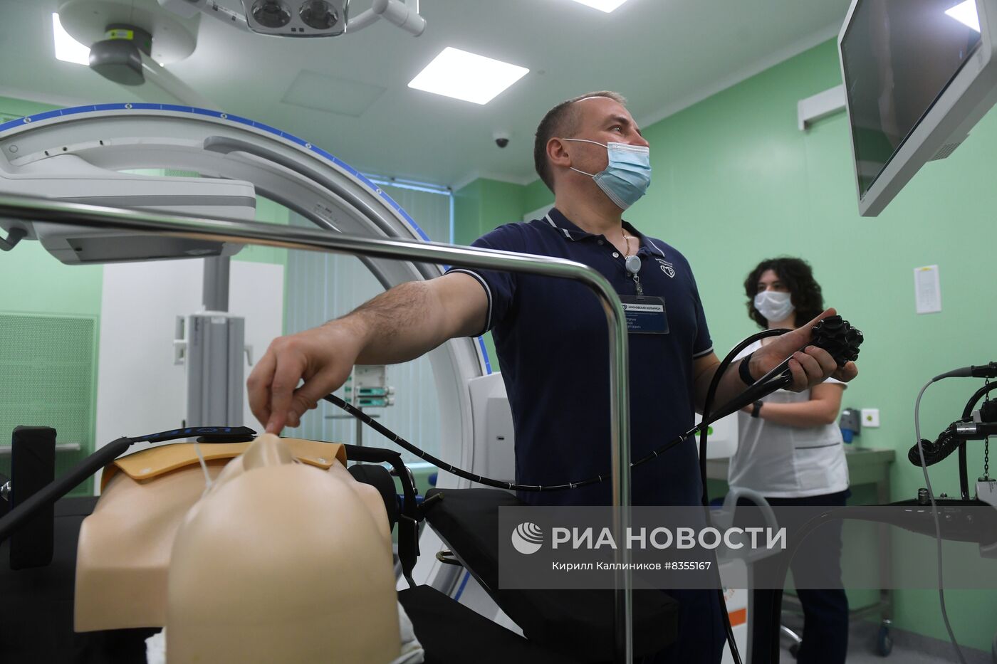 Скоропомощной стационарный комплекс на территории НИИ им. Склифосовского