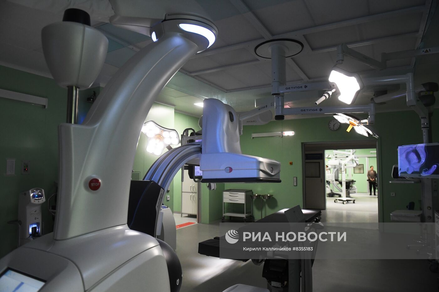 Скоропомощной стационарный комплекс на территории НИИ им. Склифосовского