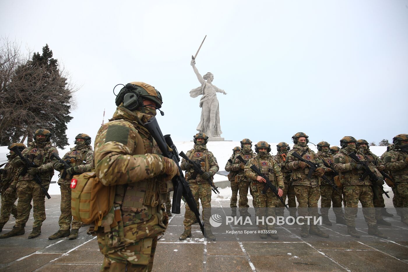 Отряд добровольцев из Волгограда отправился в зону СВО