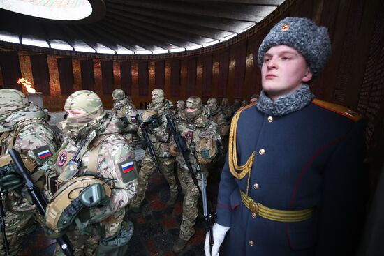 Отряд добровольцев из Волгограда отправился в зону СВО