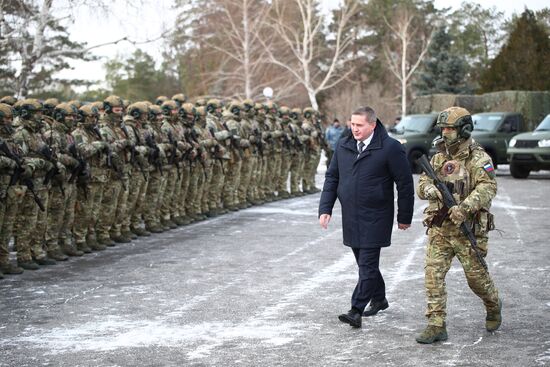 Отряд добровольцев из Волгограда отправился в зону СВО