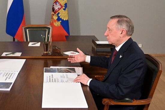 Президент РФ В. Путин принял участие в памятных мероприятиях, посвящённых 80-й годовщине прорыва блокады Ленинграда