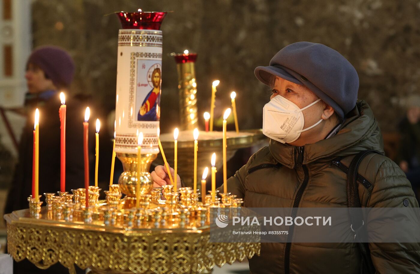 Празднование  Крещения в регионах России 