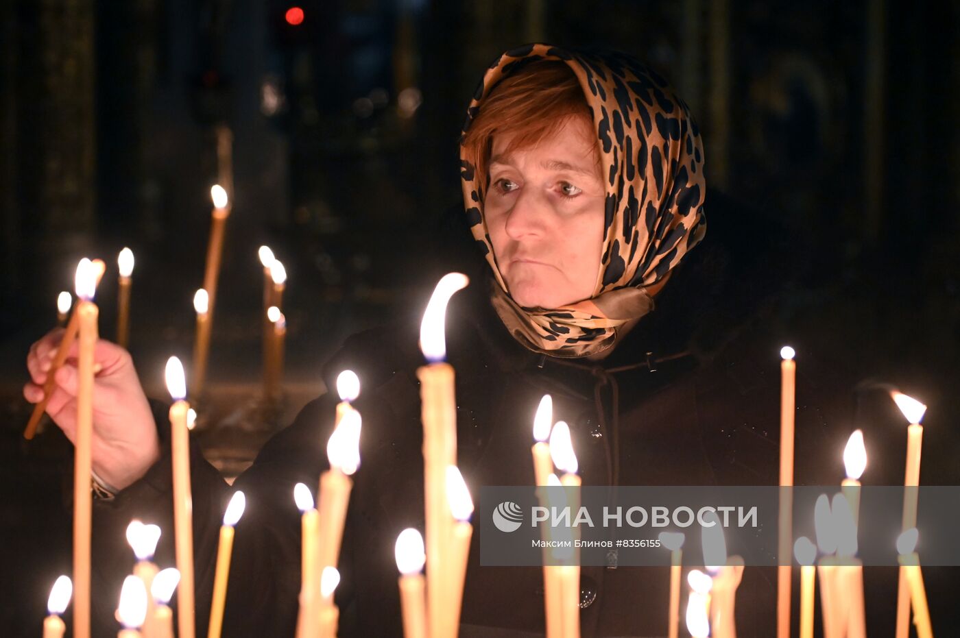 Патриаршее служение в канун праздника Крещения Господня