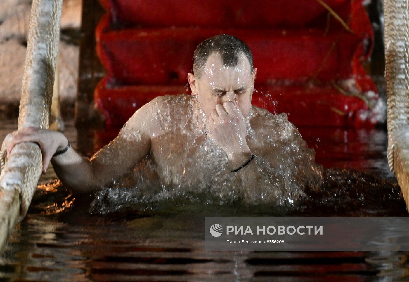 Празднование Крещения в Москве и Подмосковье 