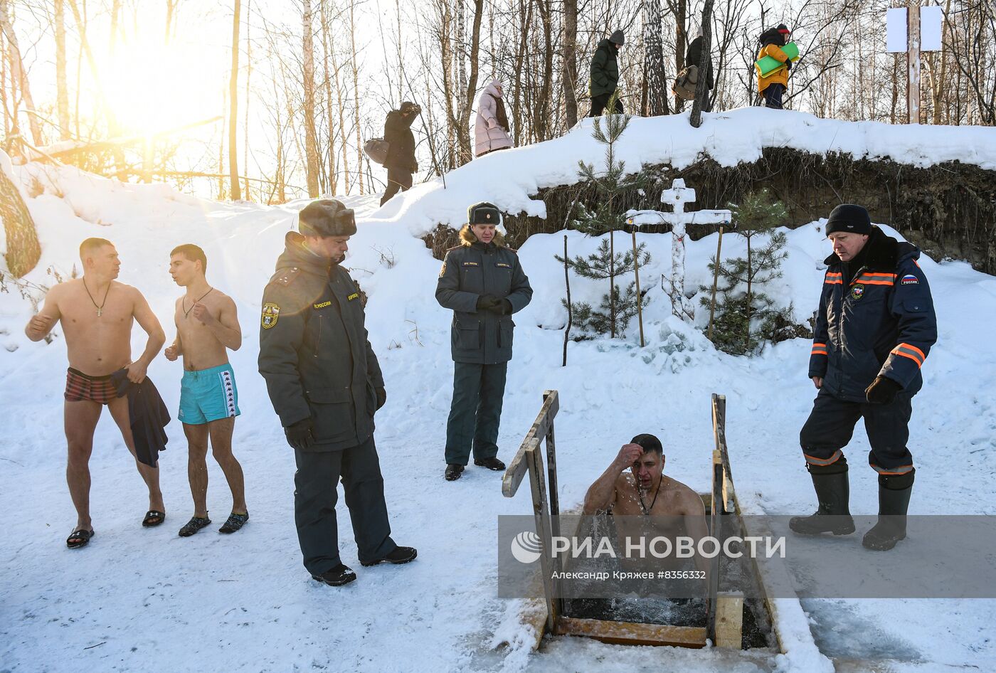 Празднование Крещения в России