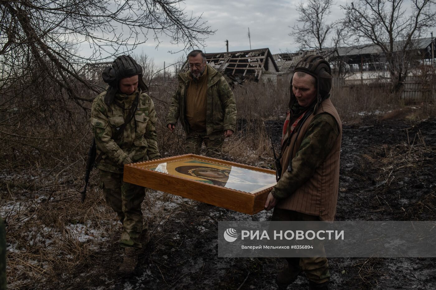 Работа священнослужителей в зоне спецоперации