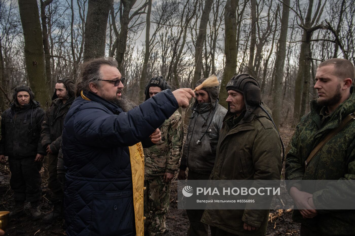 Работа священнослужителей в зоне спецоперации