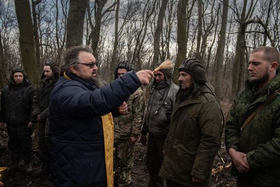 Работа священнослужителей в зоне спецоперации