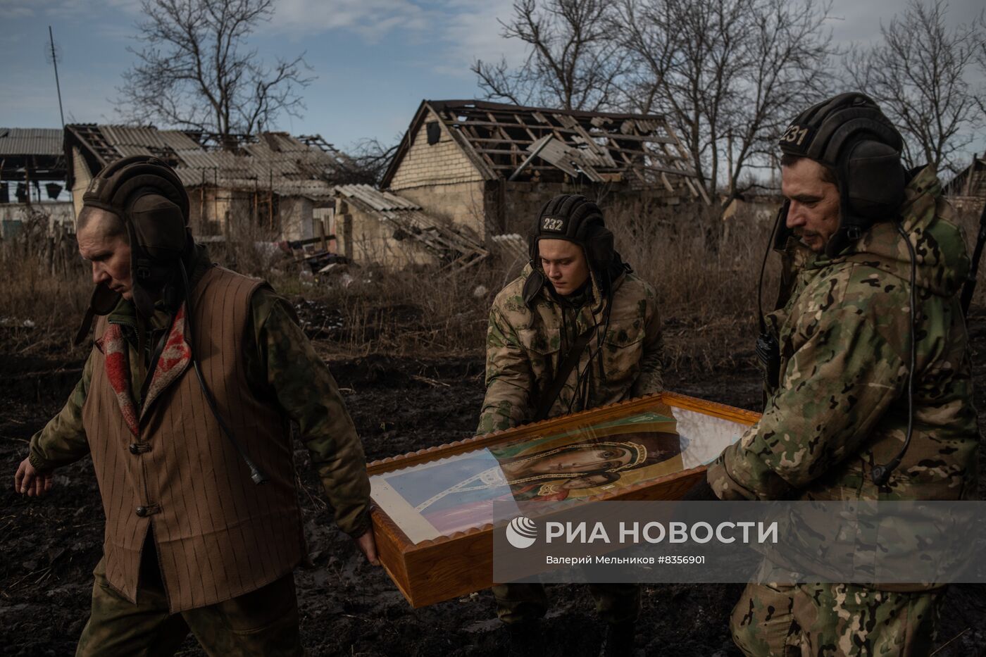 Работа священнослужителей в зоне спецоперации